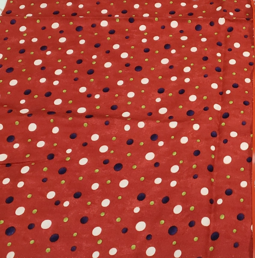 New Hats....Old Friends by Sandy Gervais for Moda Fabrics Polka Dot Fabric 1/2yd - Image 1 of 4