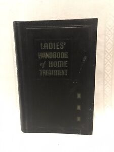 Ladies Handbook of Home Treatment Eulalia S Richards 1956 Ed HC - Marbled Page