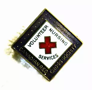Alfiler de enfermería voluntario de la Cruz Roja abedules de esterlina - Imagen 1 de 2