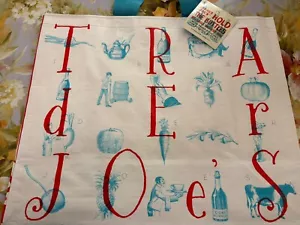 Trader Joes Hold the Bottles Reusable Grocery Tote Bag Built In Straps Limited - Picture 1 of 2