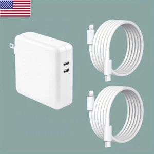 65W USB C Type C for Acer Chromebook Lenovo/HP/Asus/Samsung Power Laptop Charger - Picture 1 of 12