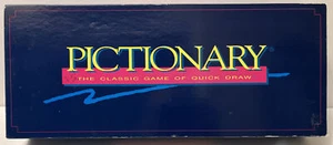Vintage Pictionary Updated 90's Classic Board Game 1200+Words - Picture 1 of 17
