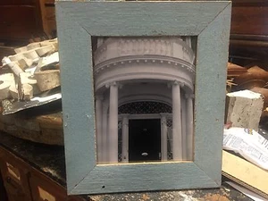 Profifotografen KUNST - gerahmtes Foto Architektur geborgener Holzrahmen  - Bild 1 von 8