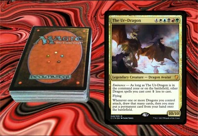 THE UR-DRAGON EDH COMMANDER DECK Magic the Gathering MTG 100 cards - DRAGONS - Image 1 of 4