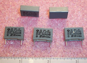 Menge (100) 0,1uf 275Vac X2 METALLISIERTE FILMUNTERDRÜCKUNG KONDENSATOREN QX154H0104M LCC - Bild 1 von 1