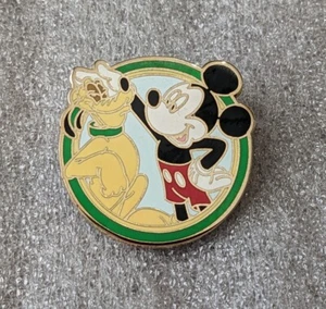Disney Best Friends Mickey Mouse and Pluto Collectible Trading Pin With Backs - Picture 1 of 5