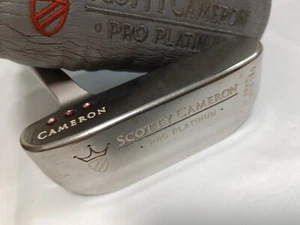 Scotty Cameron Putter PRO PLATINUM DEL MAR THREE mit HC LH LINKS 35 Zoll U25053101 - Bild 1 von 19