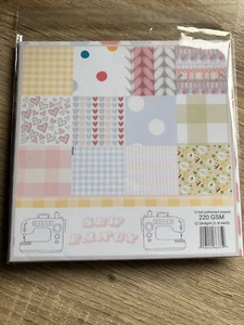 6x6 gemustertes Papier & Ephemera  - Bild 1 von 2