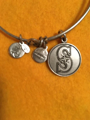 Alex and Ani Seattle Mariners Women's Silver Bracelet Cover