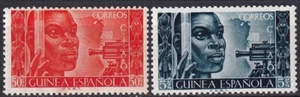 Spanish Guinea 1951 Edifil 309/10 CIAO MH (II) - Imagen 1 de 2