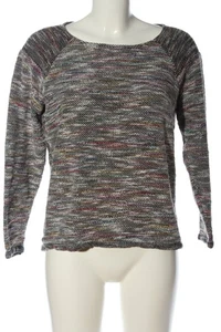 VOLCOM Jersey de cuello redondo Mujeres Jersey Talla EU 40 blanco-negro-rosa - Imagen 1 de 5