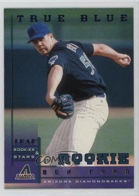 1998 Leaf Rookies & Stars Rookie True Blue /500 Ben Ford #207 RC - Image 1 of 2