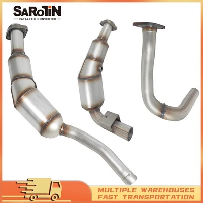 2x Left and Right Catalytic Converter For 2010-2013 Land Rover LR4 5.0L V8 - Изображение 1 из 4