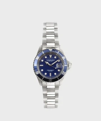 AG Spalding & Bros New Diver orologio da polso, 43 mm, blu 174367.P706 Foto 1 de 4