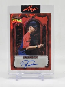 2025 Blatt Metall Halloween Terry Francona Lava Blut Auto 5/13 Cincinnati Reds - Bild 1 von 3