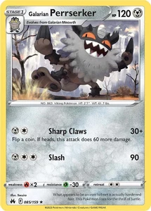 Galarian Perrserker - 085/159 / English / Near Mint - Picture 1 of 1
