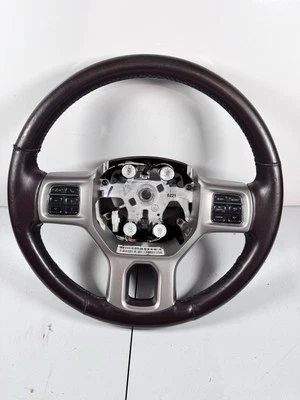 2013-2018 Dodge Ram 1500 2500 Laramie Heated Steering Wheel BROWN - Image 1 of 4