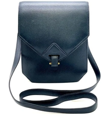 Ótimo! Bolsa de ombro Hermès Souri Soouli couro Chevre marinho tiracolo com caixa - Imagem 1 de 4