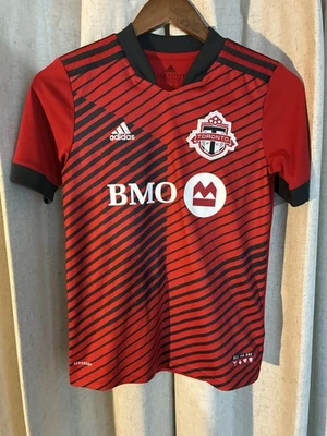 Camiseta Adidas MLS 2020 Toronto FC BMO AeroReady Juvenil Grande (11/12Y) Rojo Fútbol Foto 1 de 4