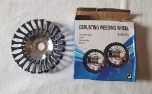ENTROSTUNG 6 ZOLL UNKRAUTSCHEIBE - UNBENUTZT/OFFENER KARTON - Bild 1 von 10