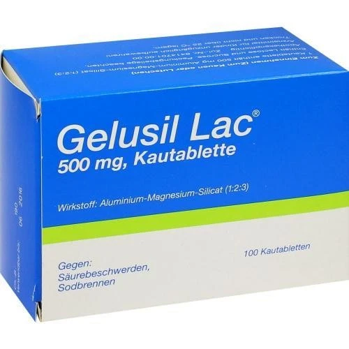 CHEPLAPHARM ARZNEIMITTEL GMBH GELUSIL LAC Kautabletten 100St Kautabletten PZN 413854