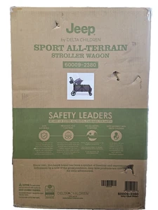 Cochecito todo terreno Jeep Sport de Delta Children - Incluye toldo,... - Imagen 1 de 16