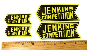 NHRA Drag Racing Bill "GRUMPY"  JENKINS COMPETITION PRO STOCK Logo Decal Sticker - Picture 1 of 1