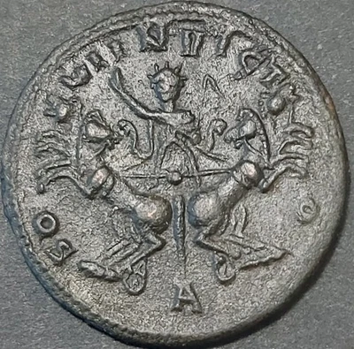 PROBUS IMP C M AVR PROBVS P F AVG/SOLI INVICTO A VF++ 2 EM CYZIKUS 277/278 3,41g - Image 1 of 4