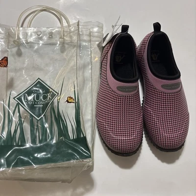 Muck Boots Muckster Low Rubber Waterproof Lawn Garden Shoe Clog, Women 5/5.5 - Image 1 of 4