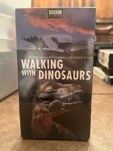 Walking with Dinosaurs VHS 2 Tape Set BBC Brand New Sealed - Picture 1 of 5