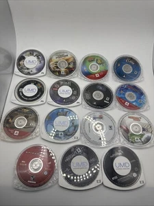 Lot of 15 PSP UMD Games & Movies (Sony PlayStation Portable) Final Fantasy - Picture 1 of 16