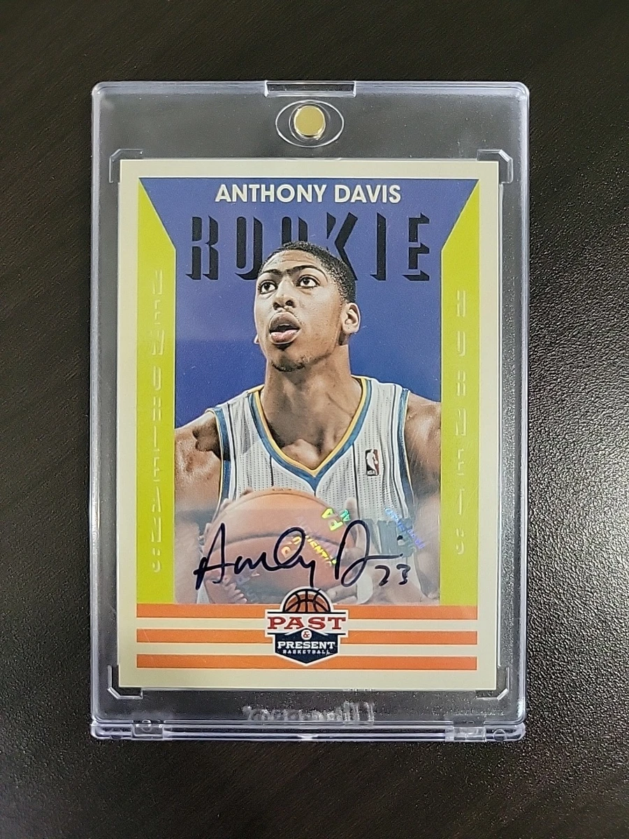 Anthony Davis Autographed Basketball Sports Trading Cards
