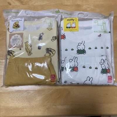 Brand new Uniqlo pajamas (long sleeves) size 100cm  2 pairs - Image 1 of 4