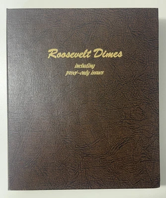 Dansco Album TONED Roosevelt Dimes Including Proof Only Issues 1946 - 2022-(4150 - Image 1 of 4