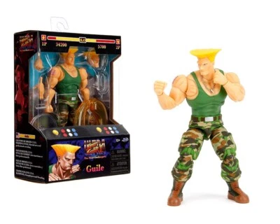 Jada Action Figure 6″ Guile Ultra Street Fighter II: The Final Challengers 34689 - Image 1 of 4