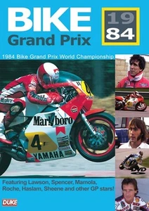 BIKE GRAND PRIX 1984 DVD. EDDIE LAWSON, MAMOLA. 208 MIN. Duke Video 4765NV - Bild 1 von 1