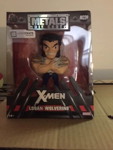 Marvel X Men Metals Die Cast Logan Wolverine Loot Crate Exclusive Figure - Picture 1 of 2