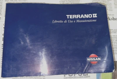 LIBRETTO USO E MANUTENZIONE lingua italiano R20-1 @ NISSAN TERRANO II 2.7 TDI SW - Immagine 1 di 4