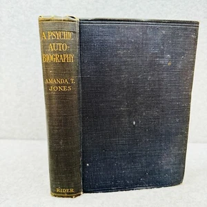 A Psychic Autobiography by Amanda T Jones Spiritualism Vtg 1911 Hardback Book - Picture 1 of 13