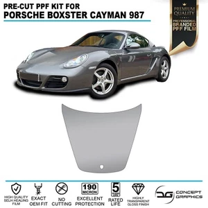 Voll Motorhaube vorgeschnitten PPF Lackschutzfolie Set für Porsche Boxster Cayman 987 - Bild 1 von 4