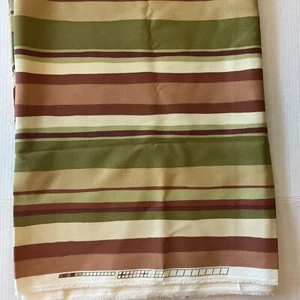 2 Yards Susan Sargent for ROBERT ALLEN HOME Stripe FABRIC Decorator Upholstery - Picture 1 of 4