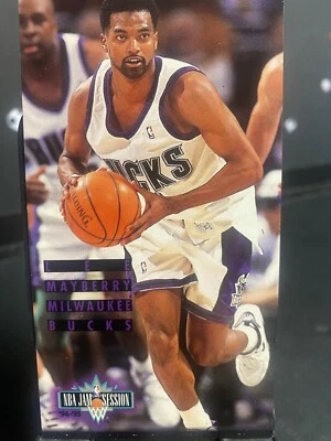 1994 Fleer NBA Jam Session Lee Mayberry #107 - Image 1 of 2