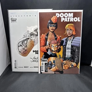 2016 DC's Young Animal DOOM PATROL No. 1 Variant And Directors Cut Signed(C36-35 - Picture 1 of 3