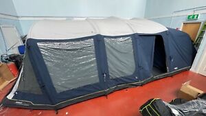 Outwell Wood Lake 7ATC Tent - Inflatable Polycotton 7 Berth Airbeam 2022 Model
