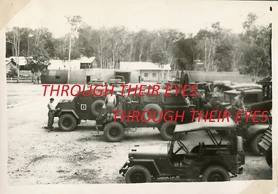 DVD SCANS SOLDIERS  PHOTO ALBUM R.A.M.C SINGAPORE & MALAYA 1948-49 JEEPs - Image 1 of 4