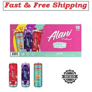 Alani Nu Energy Drink New Variety Pack, 12 fl. oz., 18 pk. ( Best Product ) - Picture 1 of 2