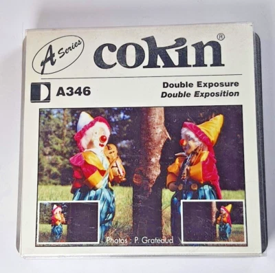 Genuine France Cokin A Series A346 Double Exposure Double exposition Filter Mask - Image 1 of 2