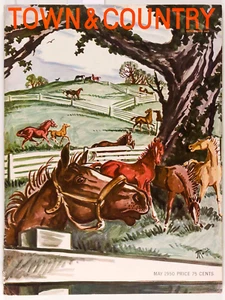 JAMES REYNOLDS Memphis WILD WEST Georgia Town & Country magazine May 1950 Chekov - Picture 1 of 11