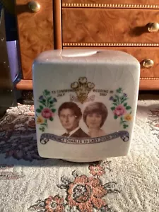 Prince Charles and Diana Wedding - moneybox in good condition - Picture 1 of 3