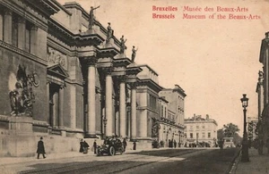 Belgium Bruxelles Museum of the Beaux Arts Brussels Vintage Postcard B90 - Picture 1 of 2